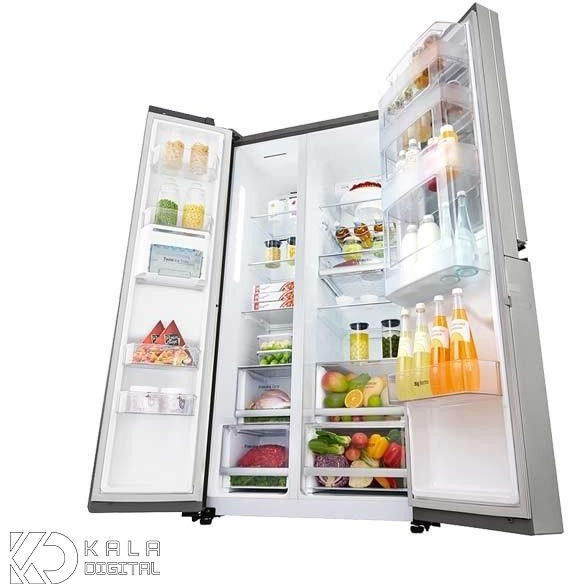 یخچال فریزر ساید بای ساید ال جی مدل GR-X267CSHS ظرفیت ۳۰ فوت